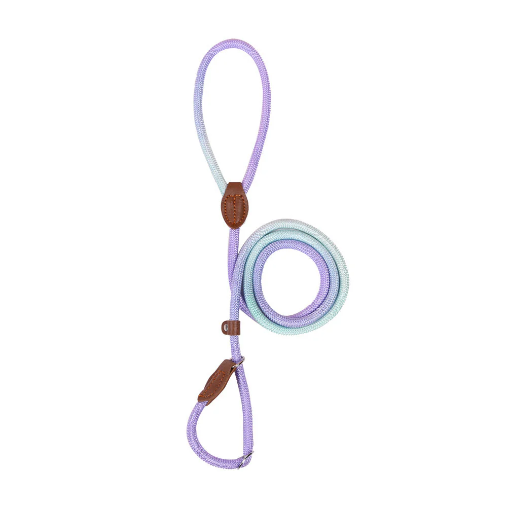 Kluwenvrije Nylon Hondenlijn | Ergonomische Grip | Duurzame Constructie | Geschikt voor Korte en Lange Wandelingen | Verkrijgbaar in Paars, Roze, Geel | Maten: S, M, L, XL | Modern Ontwerp - Image 7
