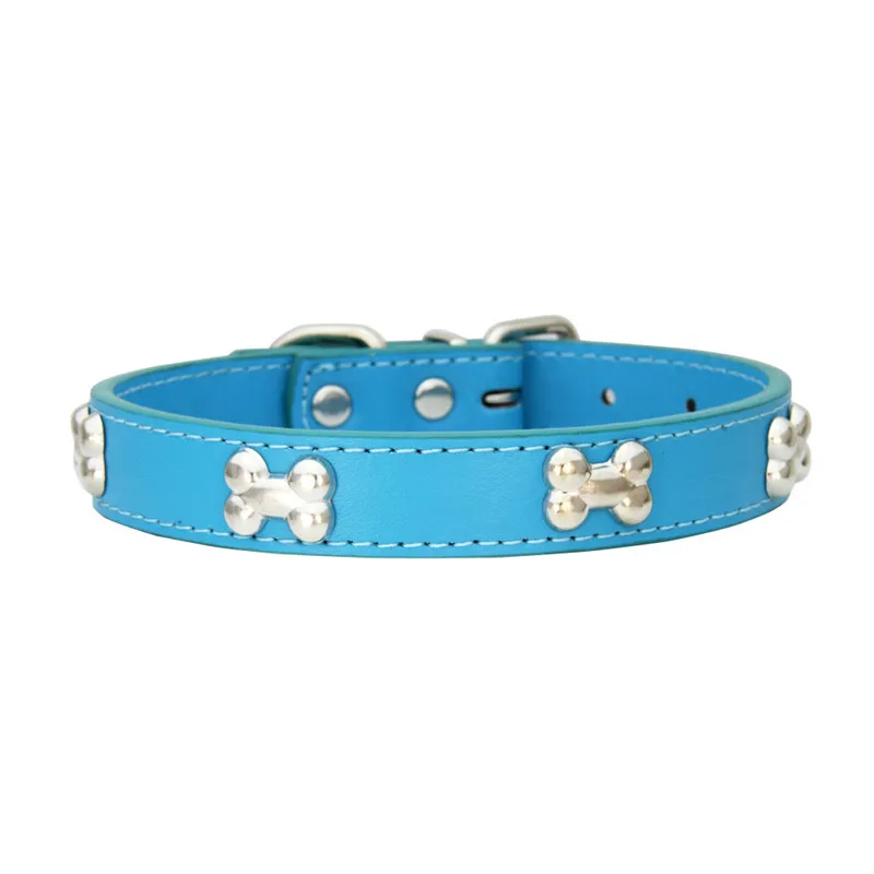 Luxe Kunstleren Halsaccessoire voor Huisdieren met Metalen Botdetails | Verstelbaar en Comfortabel | Geschikt voor Honden en Katten - Image 10