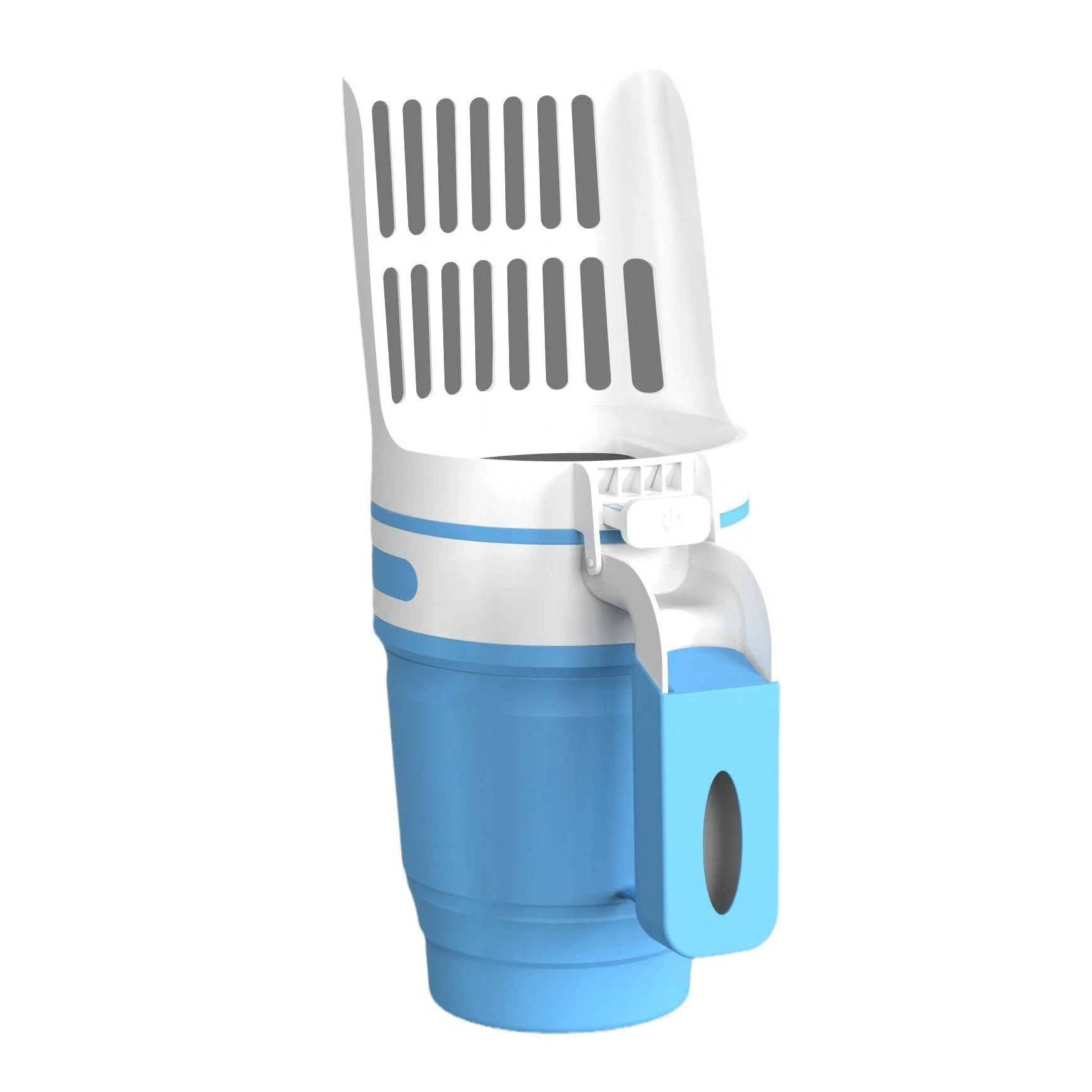 LitterMate kattenbak schep met ergonomisch handvat | Compact opvouwbaar ontwerp | Eenvoudig schoonmaken en minder rommel | Efficiënte afvalverwerking voor kattenbak - Image 8