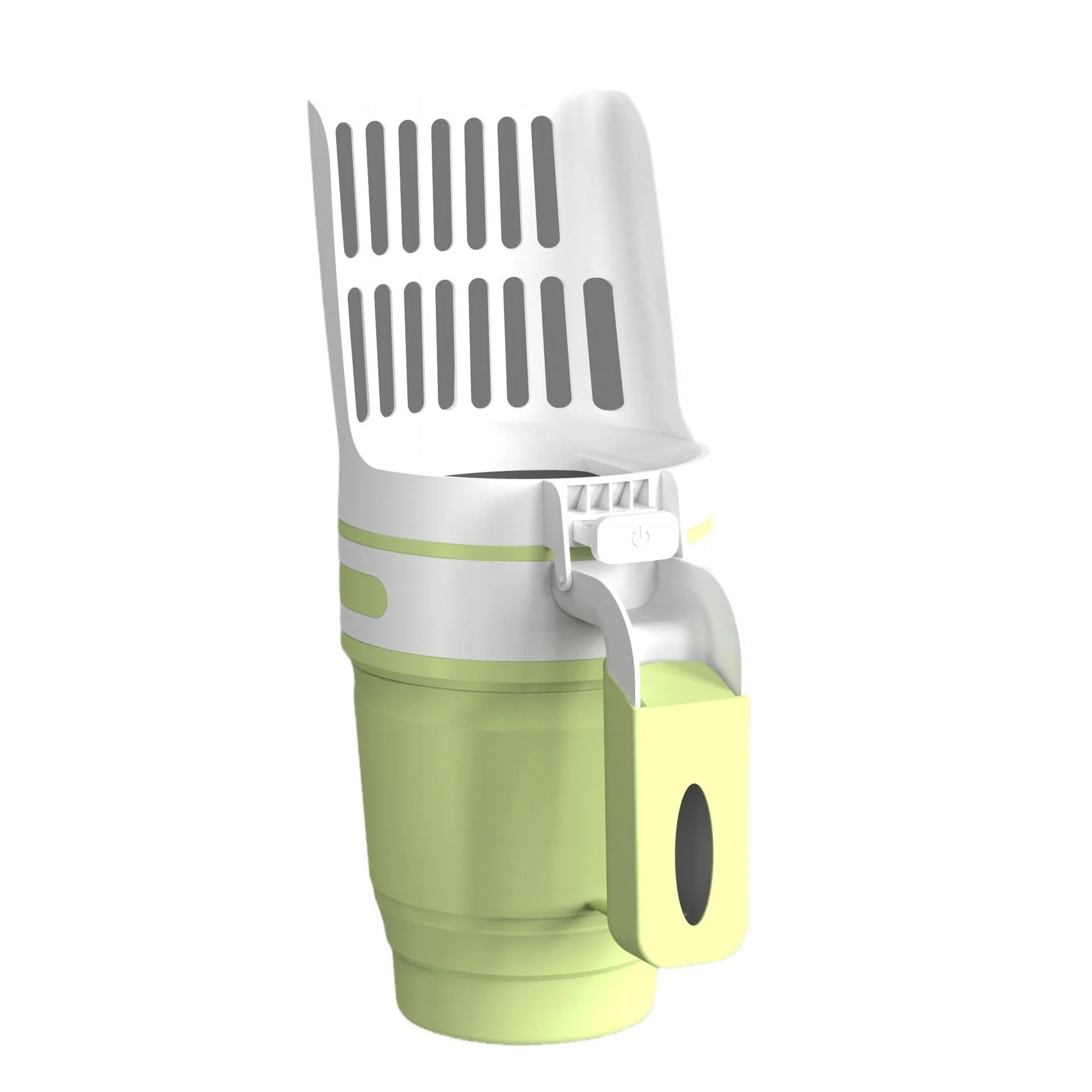 LitterMate kattenbak schep met ergonomisch handvat | Compact opvouwbaar ontwerp | Eenvoudig schoonmaken en minder rommel | Efficiënte afvalverwerking voor kattenbak - Image 9