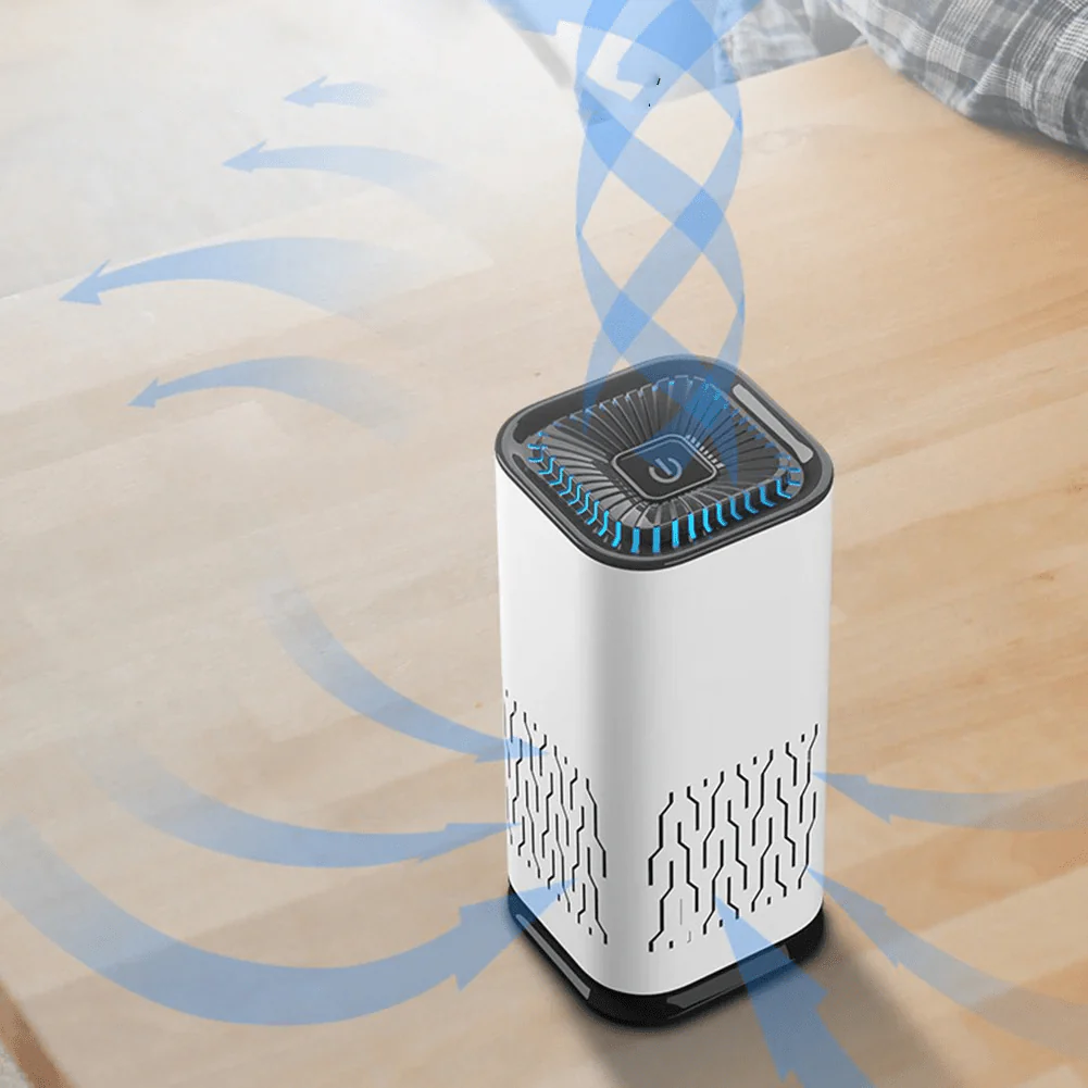 Luchtreiniger voor Huisdieren | Verwijdert 99,97% Deeltjes | Actief Koolstoffilter | Stille Werking | Smart Sensor Technologie | Energiezuinig | Verbeterde Luchtkwaliteit | Wit - Image 3