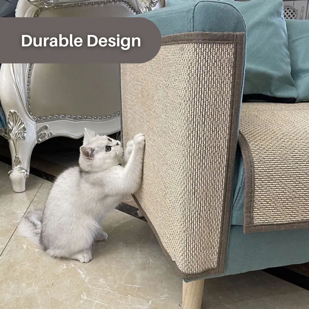 ScratchGuard™ Meubelbescherming Deluxe | Beschermhoes voor Bank en Fauteuil tegen Kattenkrabben | Premium Milieuvriendelijke Sisalstof | Bevordert Kattenwelzijn en Krabgedrag | Duurzame Bescherming voor Thuis - Image 3