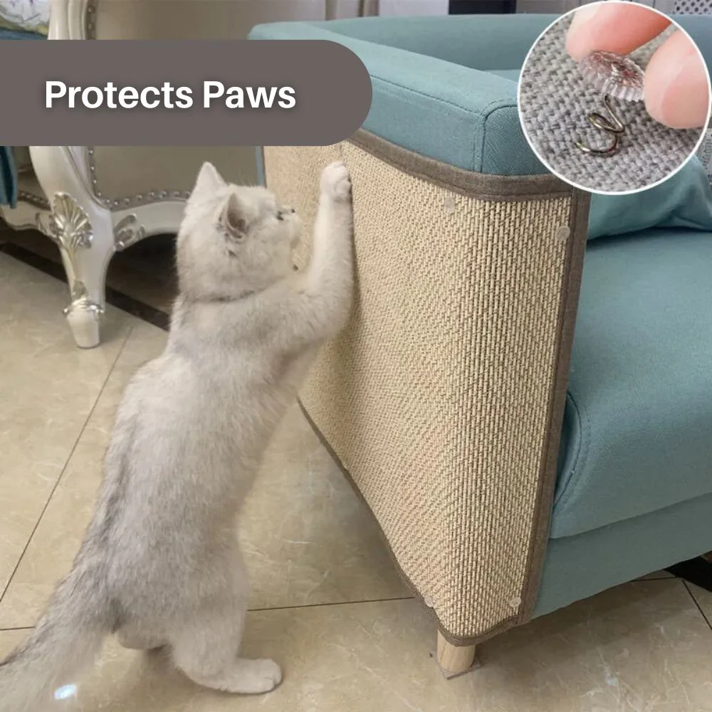ScratchGuard™ Meubelbescherming Deluxe | Beschermhoes voor Bank en Fauteuil tegen Kattenkrabben | Premium Milieuvriendelijke Sisalstof | Bevordert Kattenwelzijn en Krabgedrag | Duurzame Bescherming voor Thuis - Image 8
