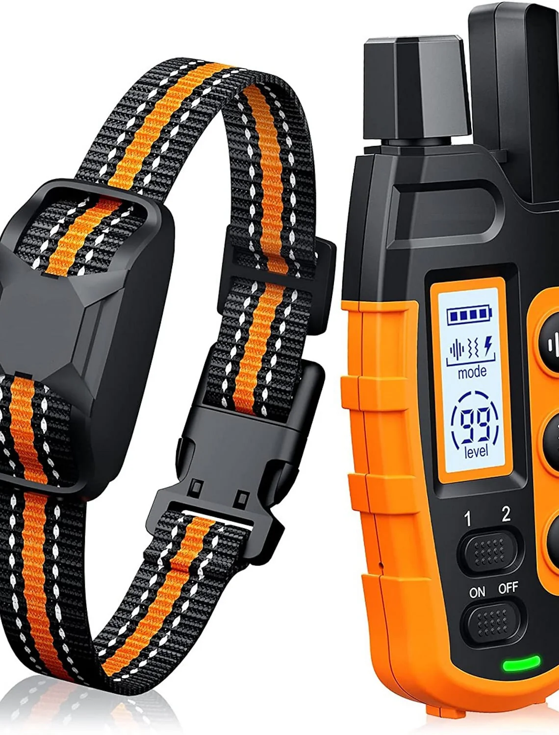Hondentrainingshalsband met afstandsbediening | Bereik tot 1000 meter | Waterproof | Verstelbaar voor honden 20-51 cm | Oplaadbaar - Image 11