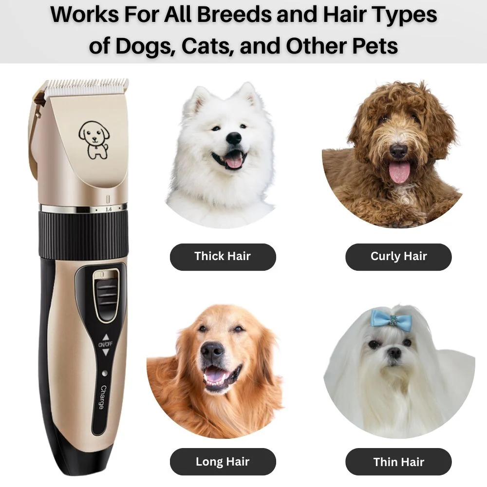 Stille Milo™ Pro Trimmer met Ultrasone Technologie | Oplaadbare Batterij | Professionele Precisie en Rustige Verzorging voor Huisdieren - Image 3
