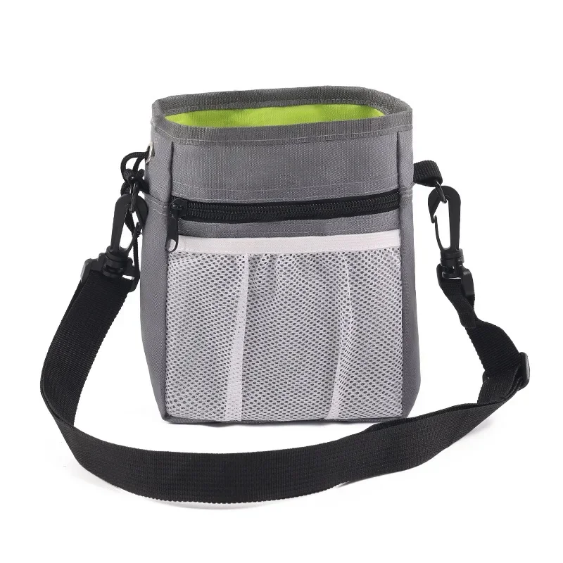 Duurzaam Beloningstasje voor Honden | Vuilafstotend Oxforddoek en Nylon Binnenvoering | 18x14x6 cm | met Klittenbandsluiting en Mesh Vakje - Image 8