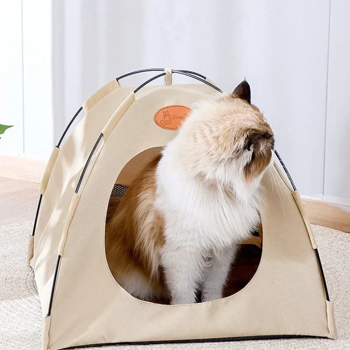Nala | Uitvouwbare Luxe Kattenhut | Draagbaar Ontwerp | Duurzaam en Comfortabel - Image 2