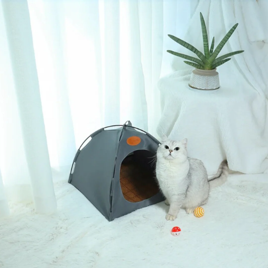 Nala | Uitvouwbare Luxe Kattenhut | Draagbaar Ontwerp | Duurzaam en Comfortabel - Image 5