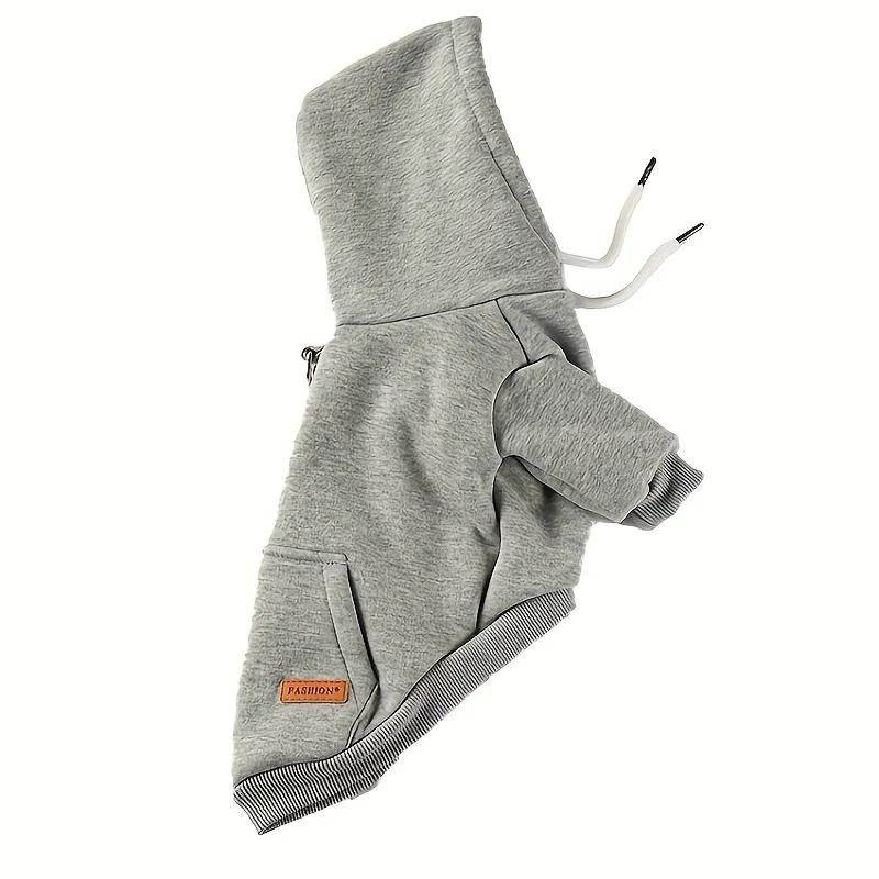 Hondentrui met capuchon | Geschikt voor Schnauzers | Pomeranians | Teddy honden | Pullover ontwerp | 65% katoen | Gebreide stof | Handwas | Ideaal voor kleine rassen | Gemaakt in Guangdong China - Image 8
