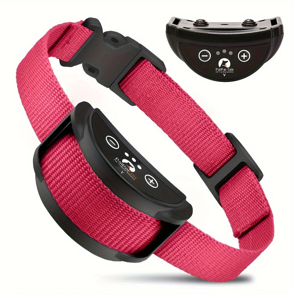 Oplaadbare hondenhalsband zonder schokfunctie | Vibratie- en piepmodi | USB-oplaadbaar | Verstelbaar voor kleine en grote honden | Comfortabele training - Image 3