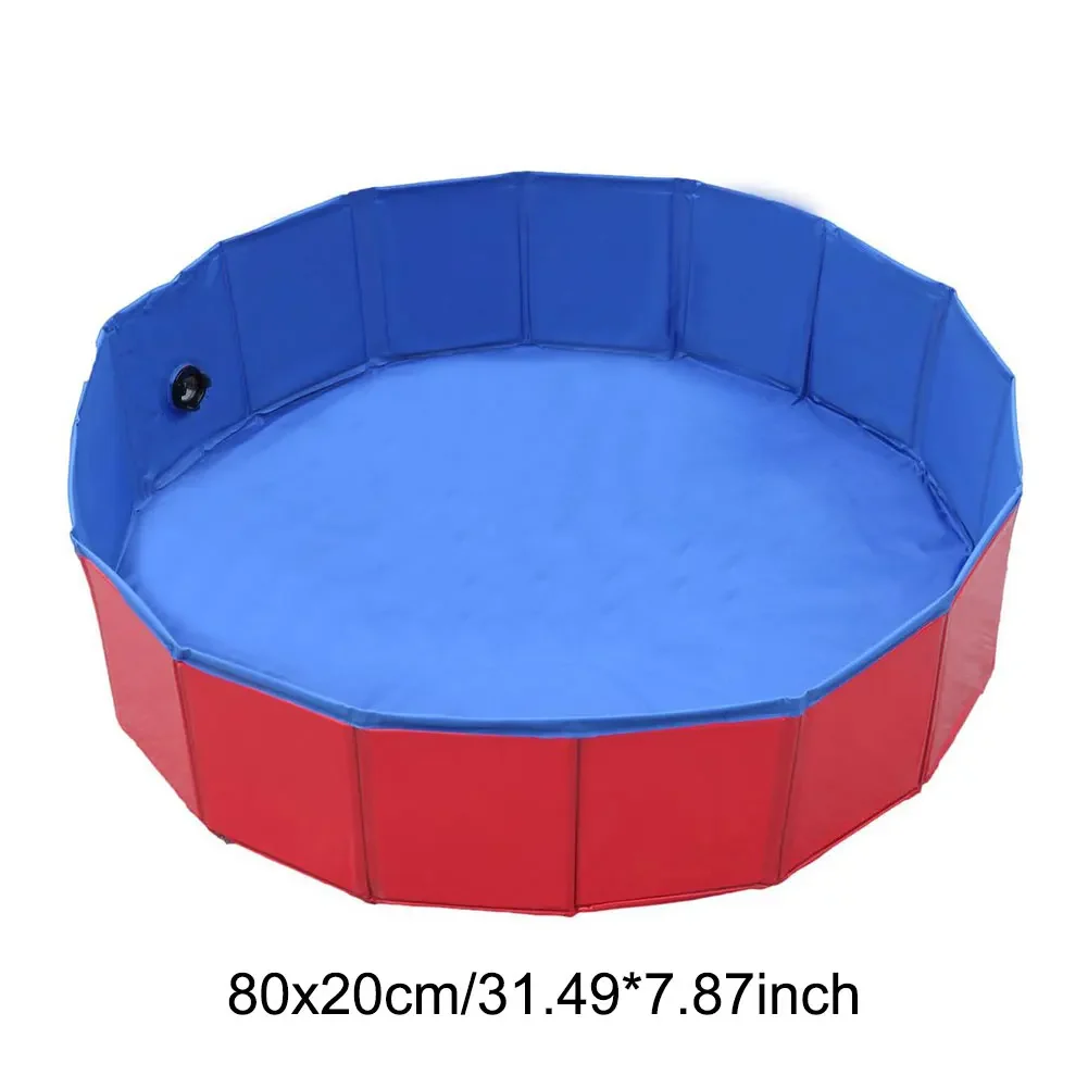 Opvouwbaar Verkoelend Huisdierenzwembad | Draagbaar en Stevig | Ideaal voor Honden, Katten en Kinderen | Geschikt voor Binnen en Buiten - Image 6