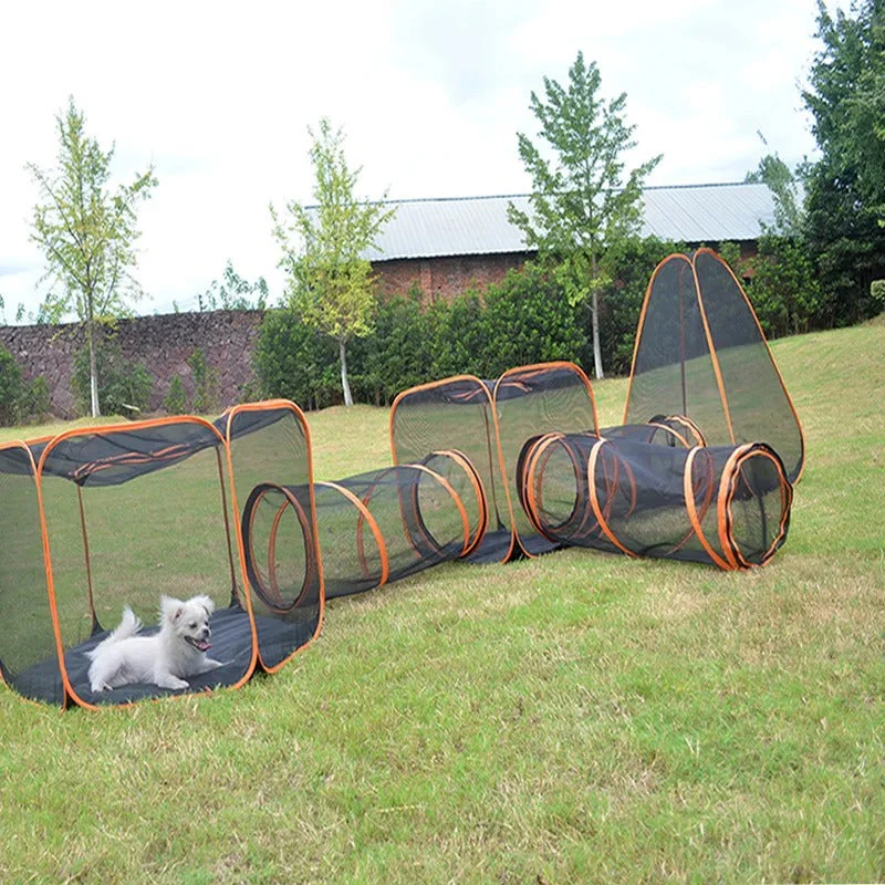 Opvouwbare Draagbare Hondenruimte | Snel Opzetten en Draagbaar | Perfect voor Binnen en Buiten | Lichtgewicht en Duurzaam | Creëer een Veilige Speelomgeving voor Huisdieren | Ideaal voor Reizen en Opslag | Flexibel en Veelzijdig Ontwerp - Image 3