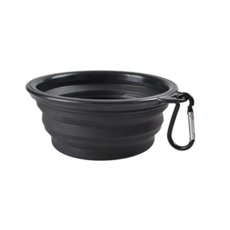 Opvouwbare voerbak voor honden en katten | Duurzaam TPR-rubber | Met karabijnhaak | Compact & lichtgewicht | Ideaal voor onderweg, reizen of wandelingen | Geschikt voor water en voer - Image 11