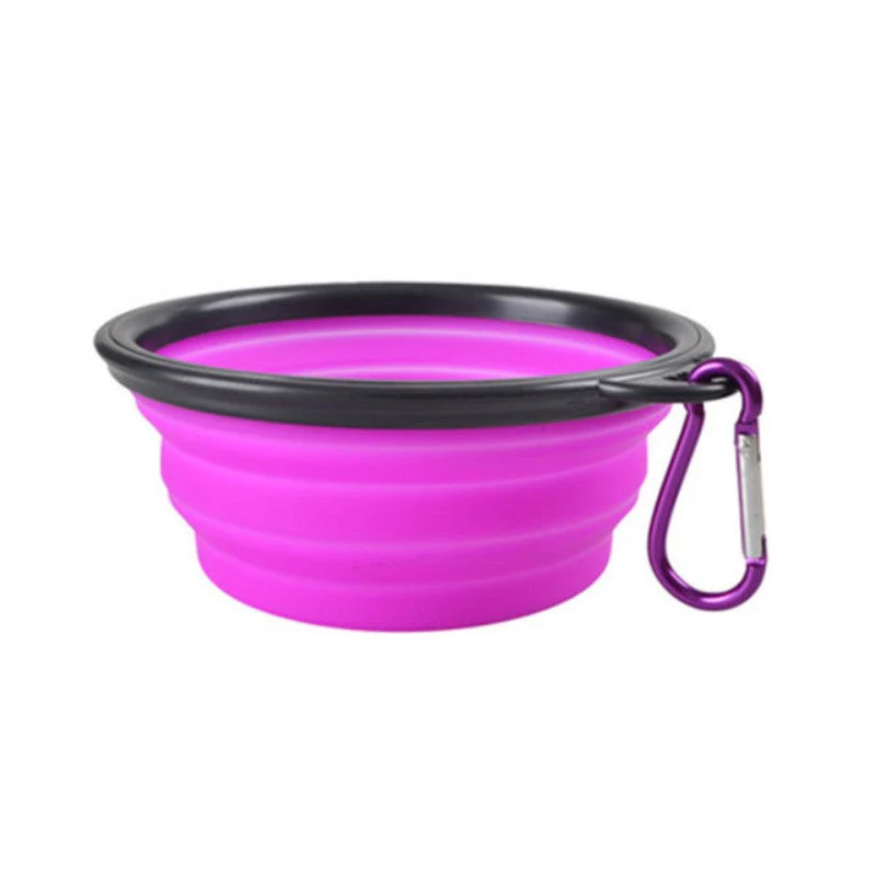 Opvouwbare voerbak voor honden en katten | Duurzaam TPR-rubber | Met karabijnhaak | Compact & lichtgewicht | Ideaal voor onderweg, reizen of wandelingen | Geschikt voor water en voer - Image 17