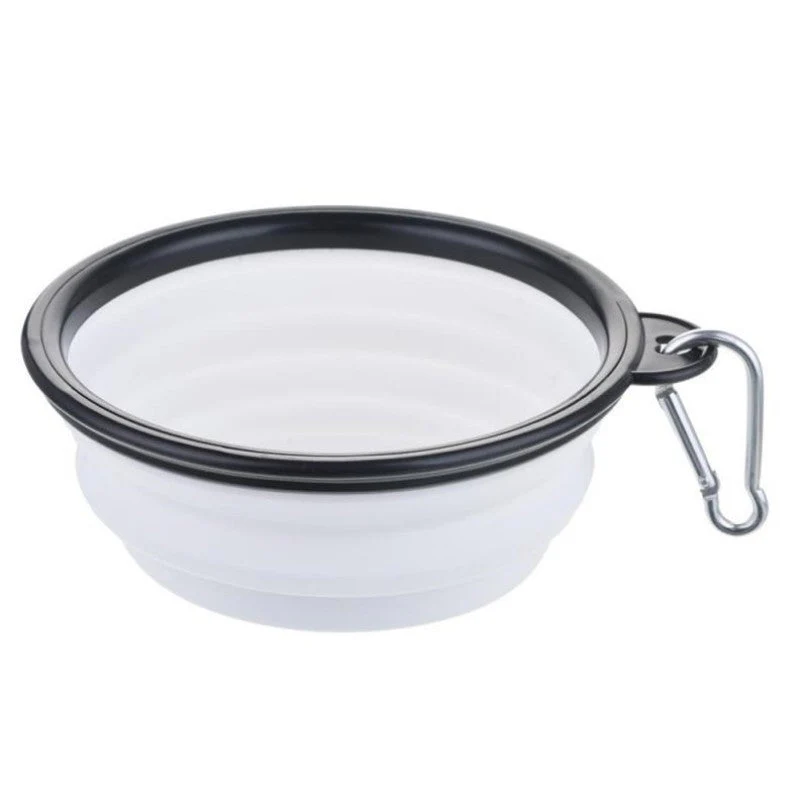 Opvouwbare voerbak voor honden en katten | Duurzaam TPR-rubber | Met karabijnhaak | Compact & lichtgewicht | Ideaal voor onderweg, reizen of wandelingen | Geschikt voor water en voer - Image 19