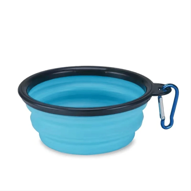 Opvouwbare voerbak voor honden en katten | Duurzaam TPR-rubber | Met karabijnhaak | Compact & lichtgewicht | Ideaal voor onderweg, reizen of wandelingen | Geschikt voor water en voer - Image 20