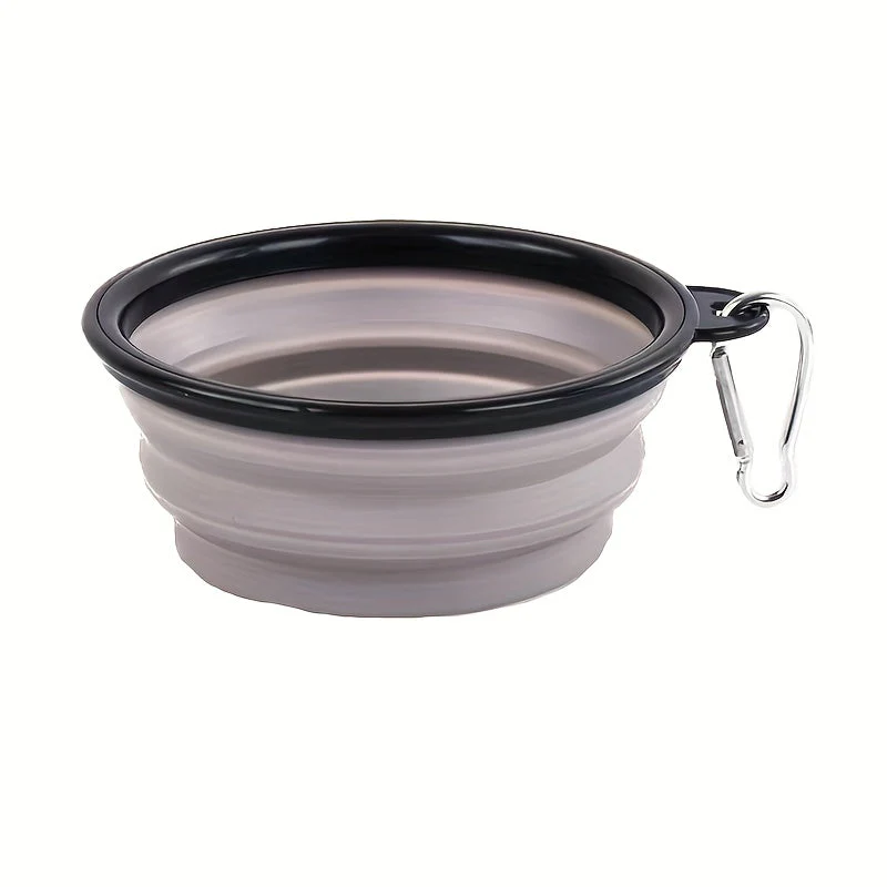 Opvouwbare voerbak voor honden en katten | Duurzaam TPR-rubber | Met karabijnhaak | Compact & lichtgewicht | Ideaal voor onderweg, reizen of wandelingen | Geschikt voor water en voer - Image 21
