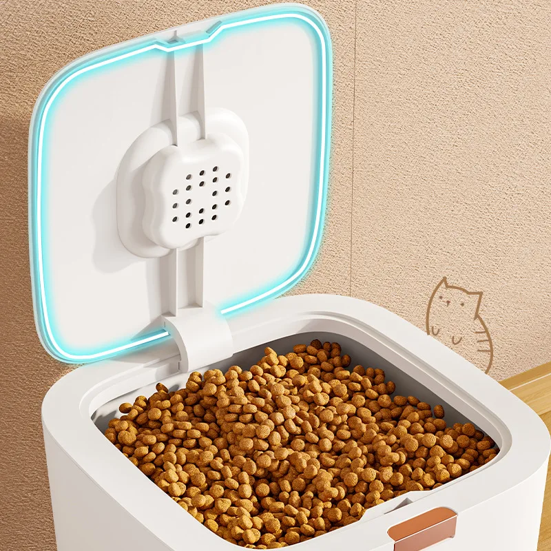 PawFresh Luchtdichte Container voor Versheid van Honden- en Kattenvoer | Vocht- en Stofbestendig | Beschikbaar in S en L Maten - Image 5