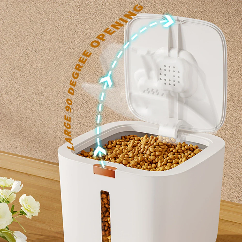 PawFresh Luchtdichte Container voor Versheid van Honden- en Kattenvoer | Vocht- en Stofbestendig | Beschikbaar in S en L Maten - Image 7