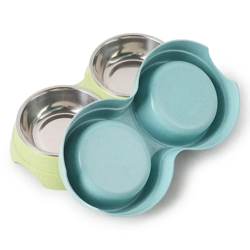 PawPerfect Dubbele Set | Roestvrijstalen Eet- & Drinkbakken voor Huisdieren | Antislip, Duurzaam & Hygiënisch - Image 3