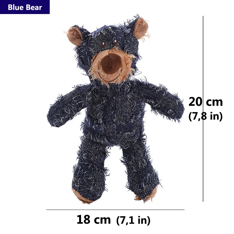 PawPlay Pluche Teddybeer met Pieper voor Kleine Honden | Ideaal voor Training en Plezier | Lichtgewicht en Duurzaam - Image 8