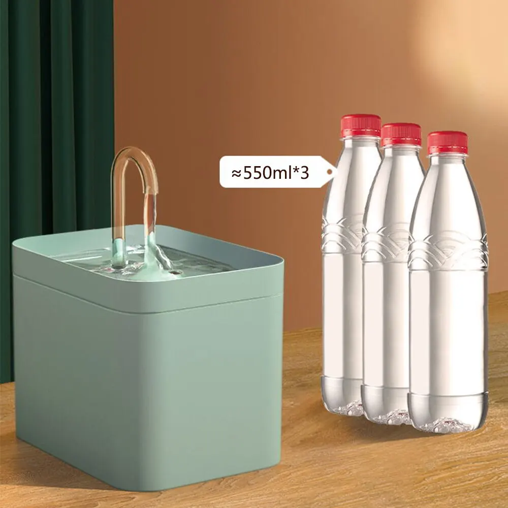 PawPure Automatische Drinkoplossing voor Katten en Kleine Honden | Fluisterstil met Geavanceerd Filter | 1.5L Capaciteit - Image 3