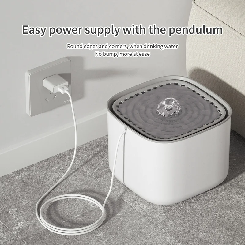 PawPure XL | 3L Drinkfontein met Sensor & Geavanceerd Filter | Fluisterstil en Energiezuinig voor Katten en Honden - Image 3