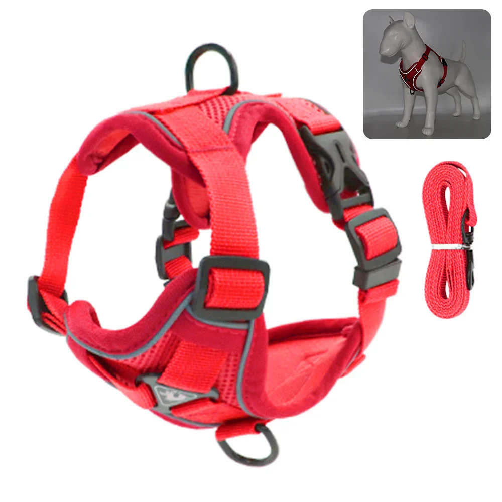 PawSecure | Veilig en Comfortabel Buitenharnas voor Honden en Katten | Reflecterend en Ademend Mesh | Verschillende Maten en Kleuren - Image 12