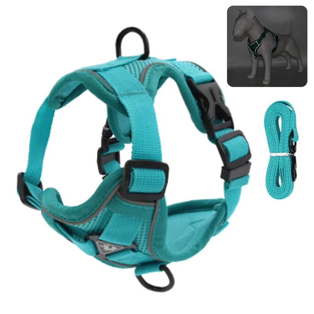 PawSecure | Veilig en Comfortabel Buitenharnas voor Honden en Katten | Reflecterend en Ademend Mesh | Verschillende Maten en Kleuren - Image 13