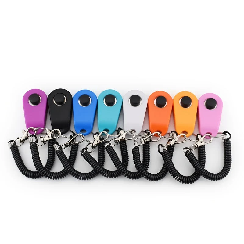 Honden en Katten Clicker | Ring Trainer | Interactief Trainingsapparaat | Stemgeluid | Stalen Gesp