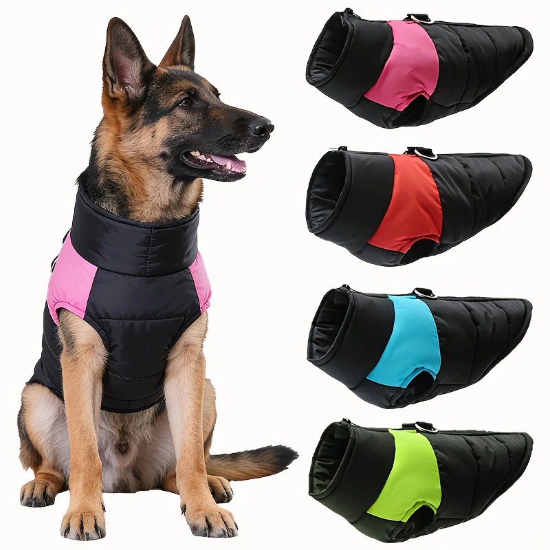 Groot Hondenvest | Ski Jas Herfst Winter | Warme Petkleding | 100% Polyester | Rits | Zhejiang