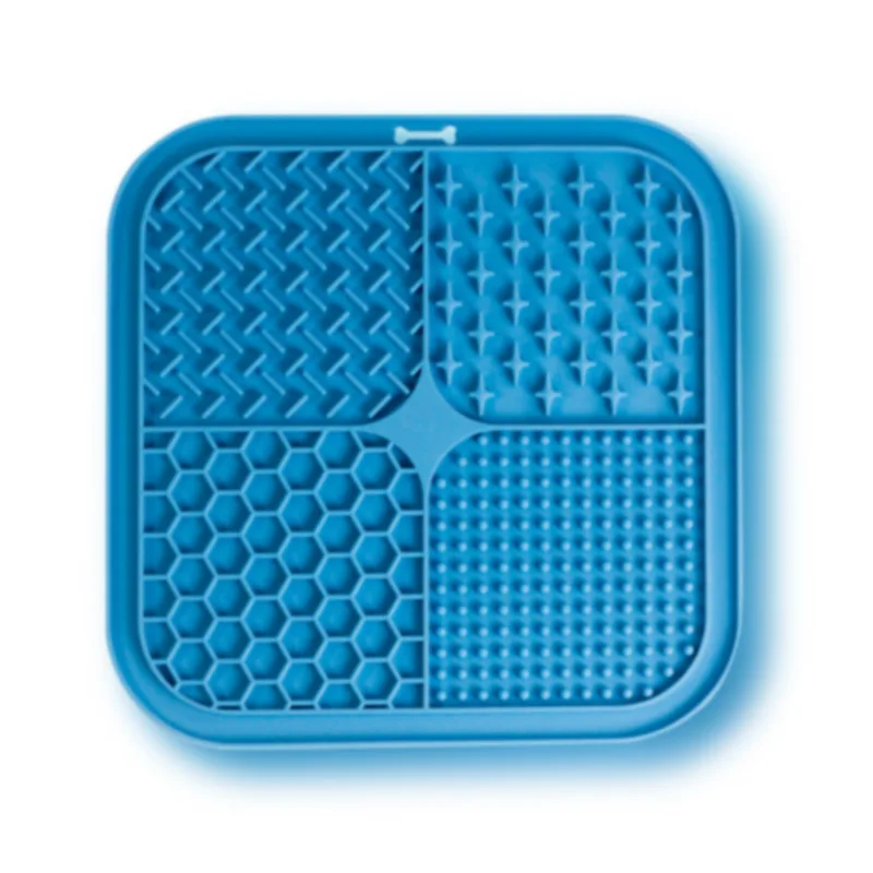 Siliconen Likmat voor Huisdieren | 20x20 cm | Trage Voeding en Spijsvertering Verbetering | Veilig en Schoon | Beschikbaar in Drie Kleuren - Image 6