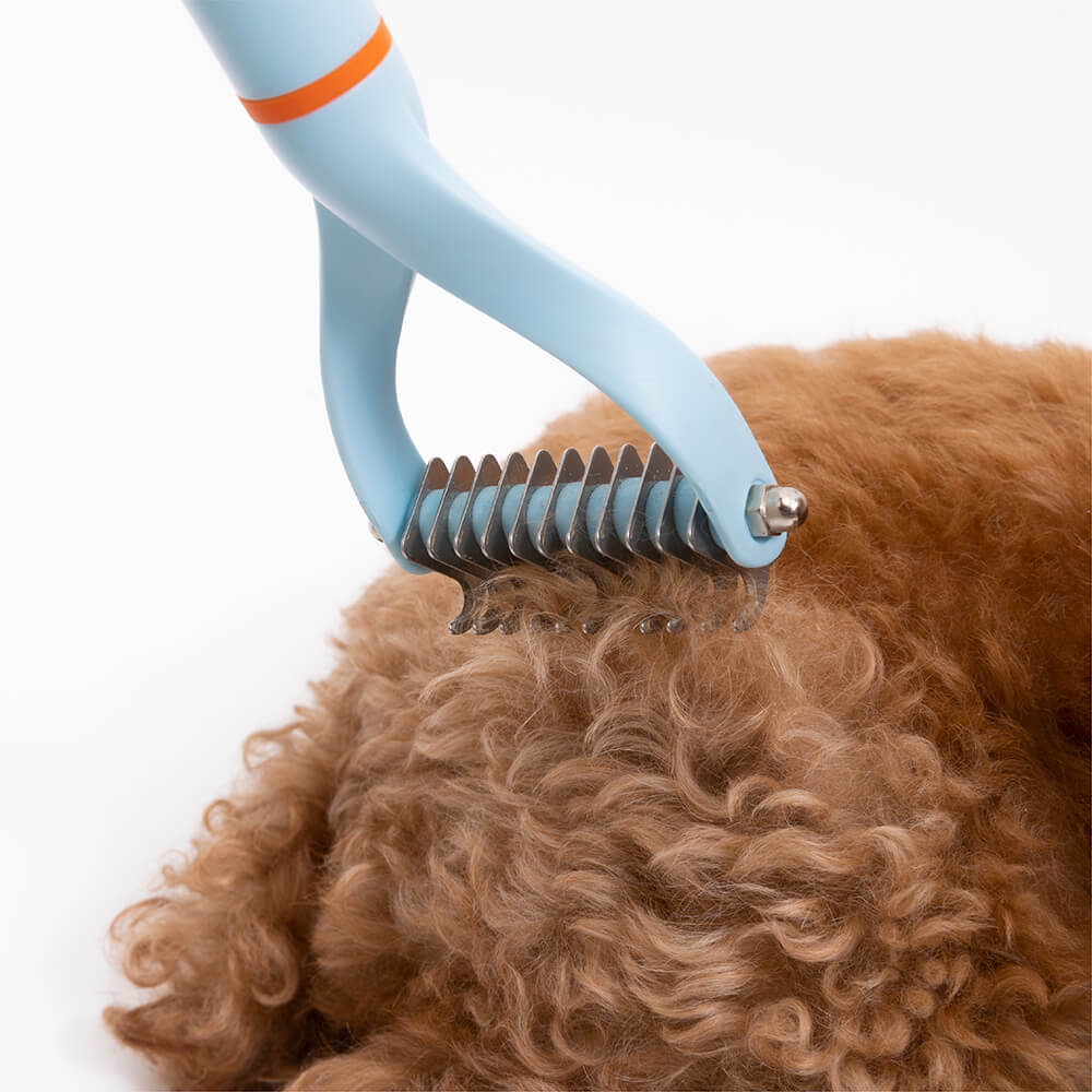 Pet Safe Ontwarrende Kam met Dubbele Bladen voor Klitvrije Hondenvacht | Ergonomische Handvat | Voor Zachte Massage - Image 6