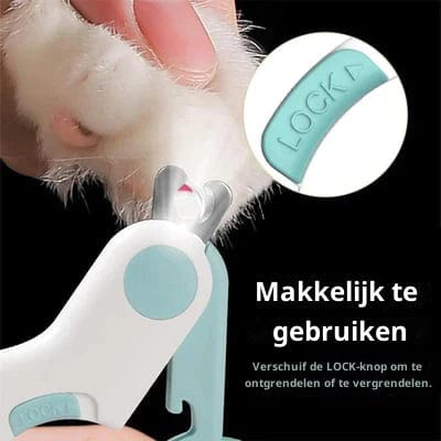 PetCare nagelknipper voor huisdieren met LED-licht | Veilig en nauwkeurig nagels knippen voor hond en kat | Comfortabele grip | Roestvrijstalen bladen - Image 7