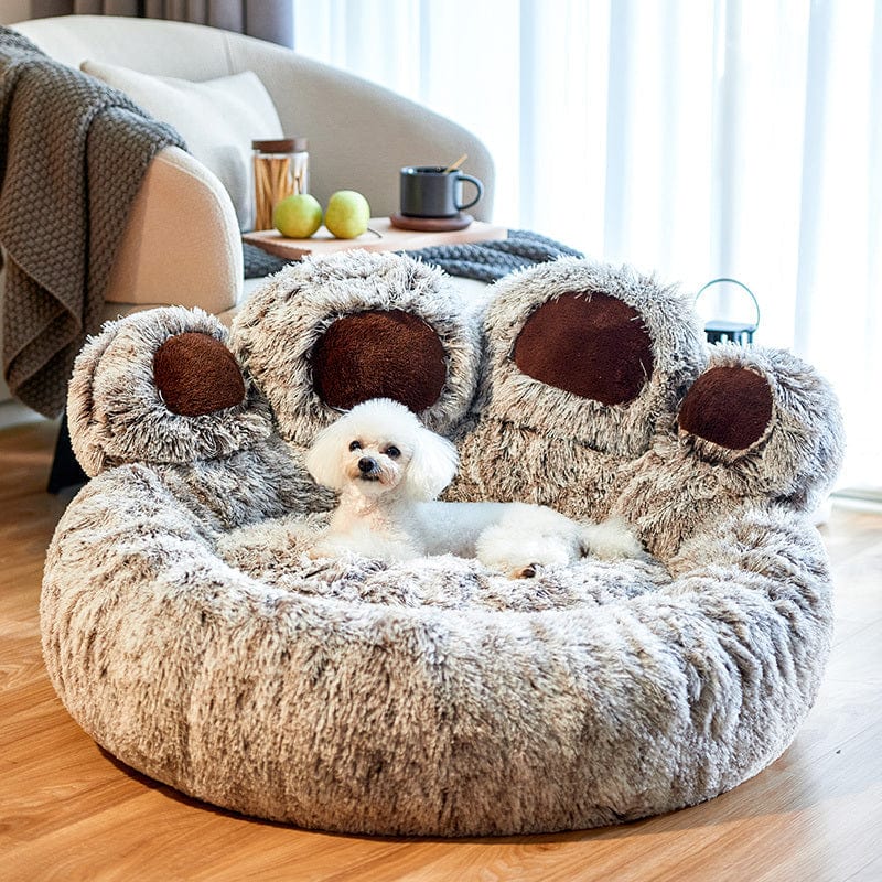 PetDream Huisdierenbed | Zacht Imiatiebont | Kalmerend en Orthopedisch | Waterbestendige Bodem | Gemakkelijk te Reinigen - Image 8