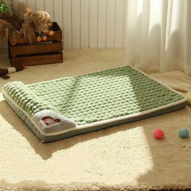 PetEase hondenbed voor kleine en middelgrote honden | Wasbaar en afneembaar | Zacht imitatiebont | Vier seizoenen comfortabel | Geruit design | Afmetingen 50x45 60x40 75x45 100x70 cm - Image 8