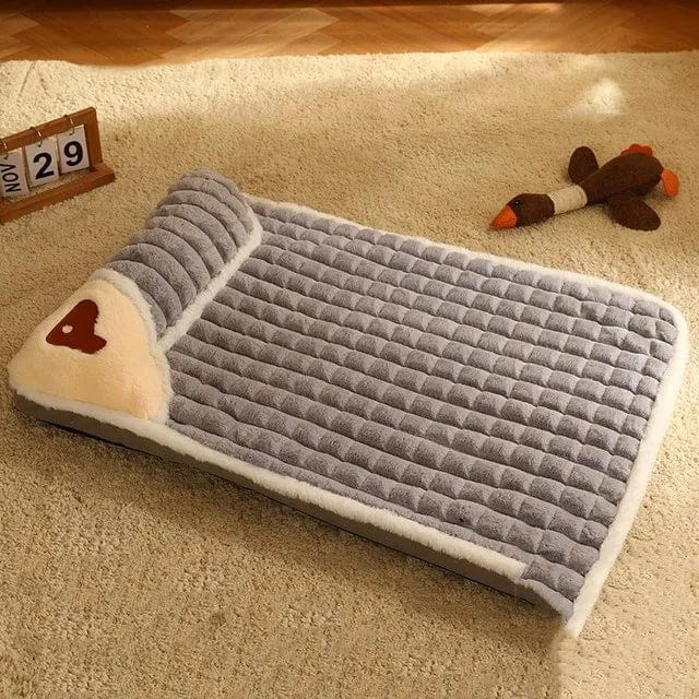 PetEase hondenbed voor kleine en middelgrote honden | Wasbaar en afneembaar | Zacht imitatiebont | Vier seizoenen comfortabel | Geruit design | Afmetingen 50x45 60x40 75x45 100x70 cm - Image 9