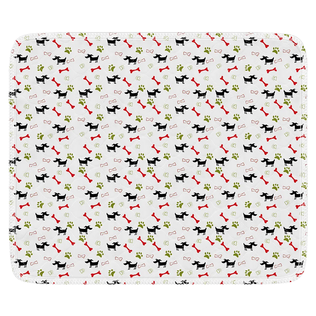 Herbruikbare absorberende hondenplasmat | Zachte en duurzame mat voor binnen | Beschermt vloeren tegen ongelukjes | Wasbaar en geur absorberend | Geschikt voor bench, auto en onder voederbak - Image 7