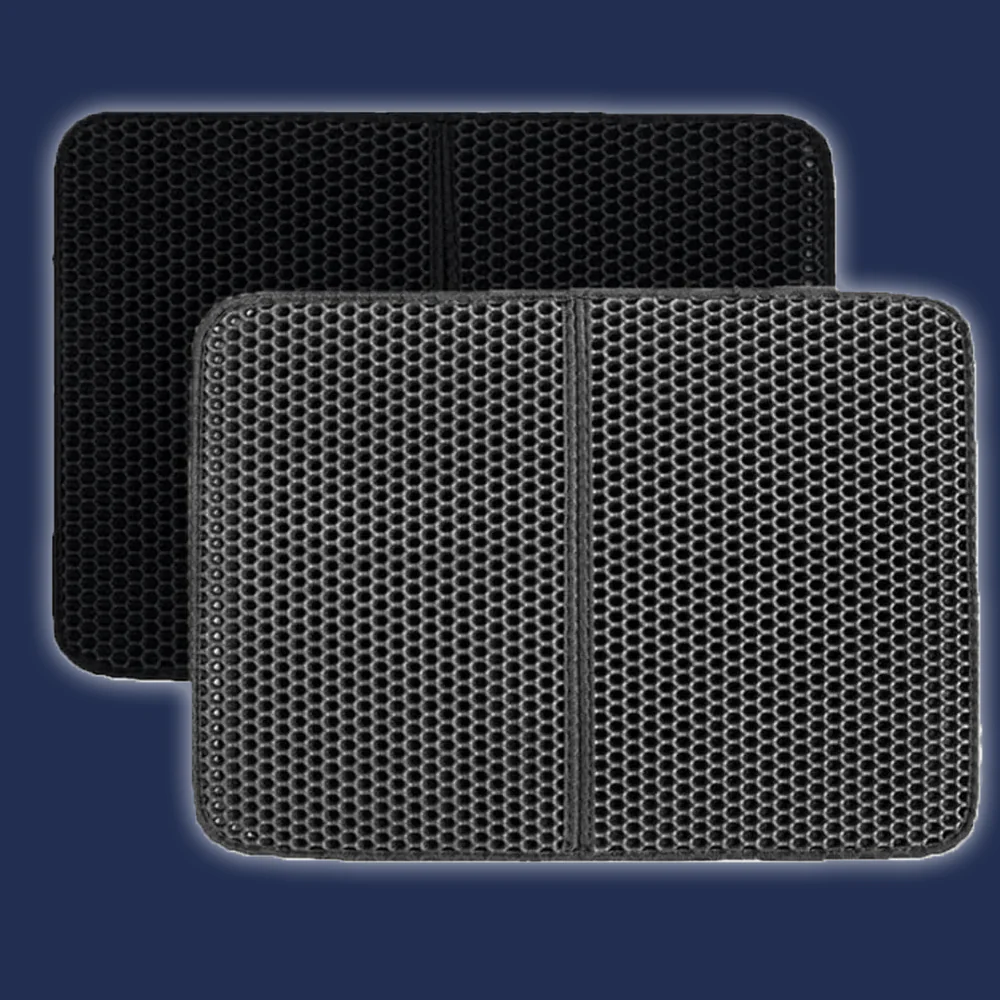 PetPurity Honingraat Kattenbakmat | Antislip EVA mat voor kattenbak | Vangt kattenbakvulling op | Waterdicht | Makkelijk schoon te maken | Diverse maten en en - Image 4