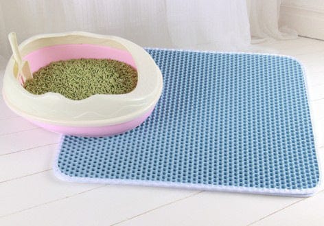 PetPurity Honingraat Kattenbakmat | Antislip EVA mat voor kattenbak | Vangt kattenbakvulling op | Waterdicht | Makkelijk schoon te maken | Diverse maten en en - Image 6