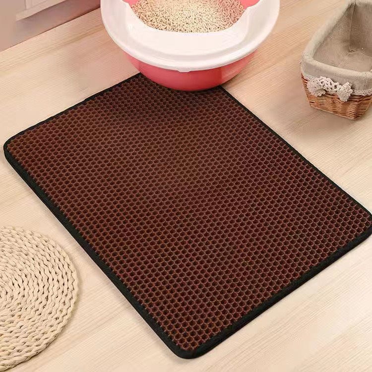 PetPurity Honingraat Kattenbakmat | Antislip EVA mat voor kattenbak | Vangt kattenbakvulling op | Waterdicht | Makkelijk schoon te maken | Diverse maten en en - Image 8