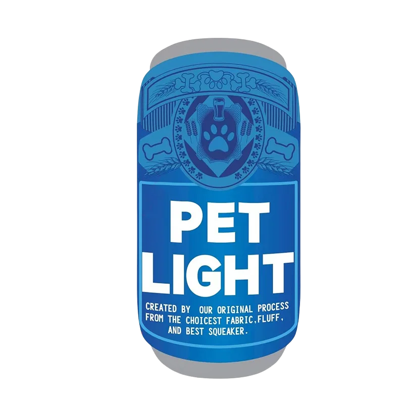 Zacht Pluche Speelgoed voor Honden | Grappige Bier- en Wijnfles Vorm met Piepgeluid | Bijtbestendig en Veilig voor Tanden - Image 7