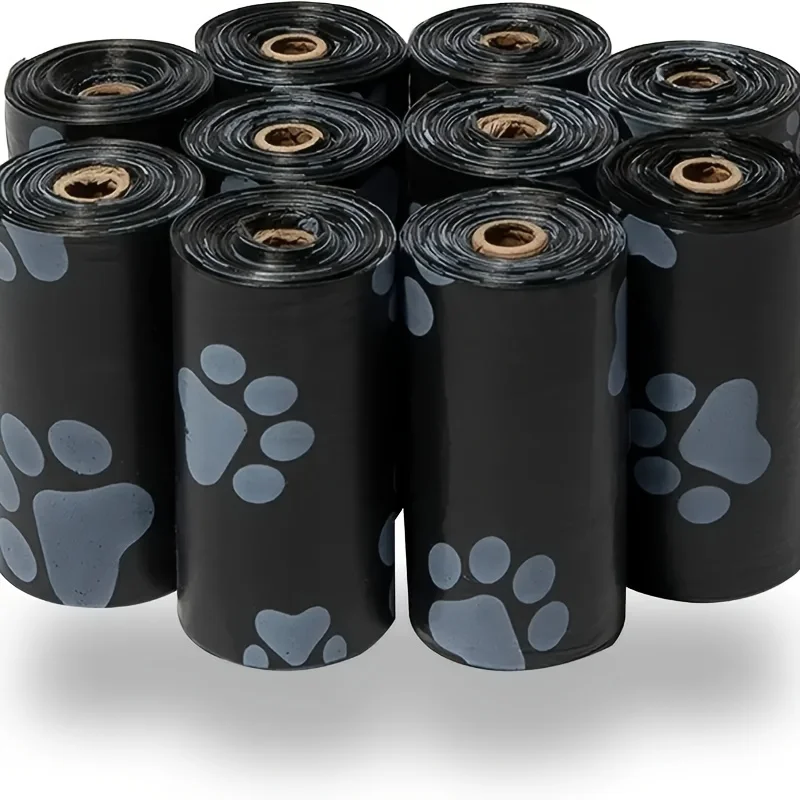 PooGuard Polyethyleen Poepzakjes voor Honden | Duurzaam, Lekvrij, Grote Maat | Zwart & Groen