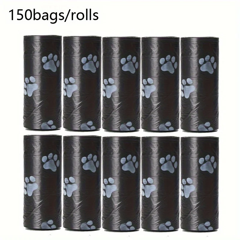 PooGuard Polyethyleen Poepzakjes voor Honden | Duurzaam, Lekvrij, Grote Maat | Zwart & Groen - Image 5