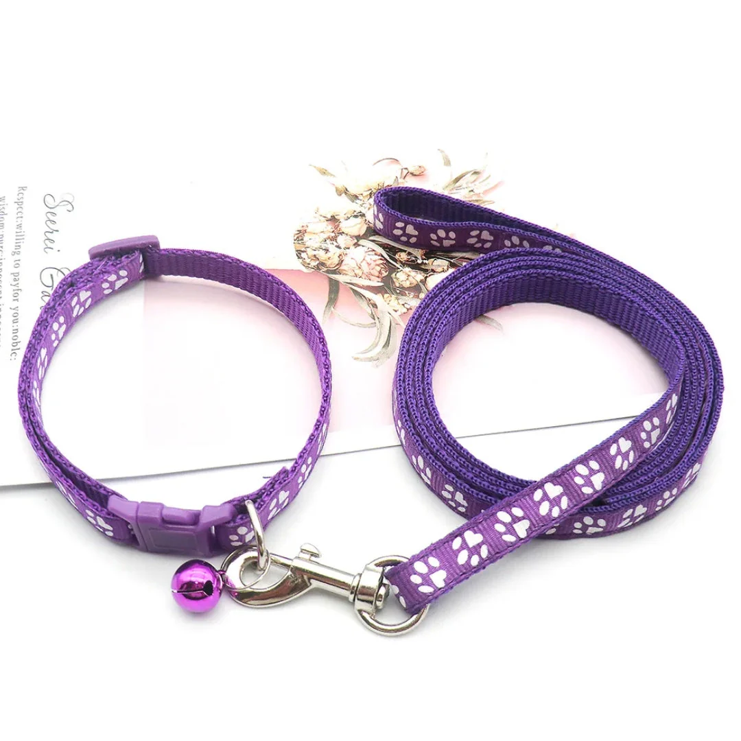 Hondenriem Set Nylon | Zachte Grip | Diverse Kleuren | 120cm Lengte | Geschikt voor Kleine en Middelgrote Honden - Image 2