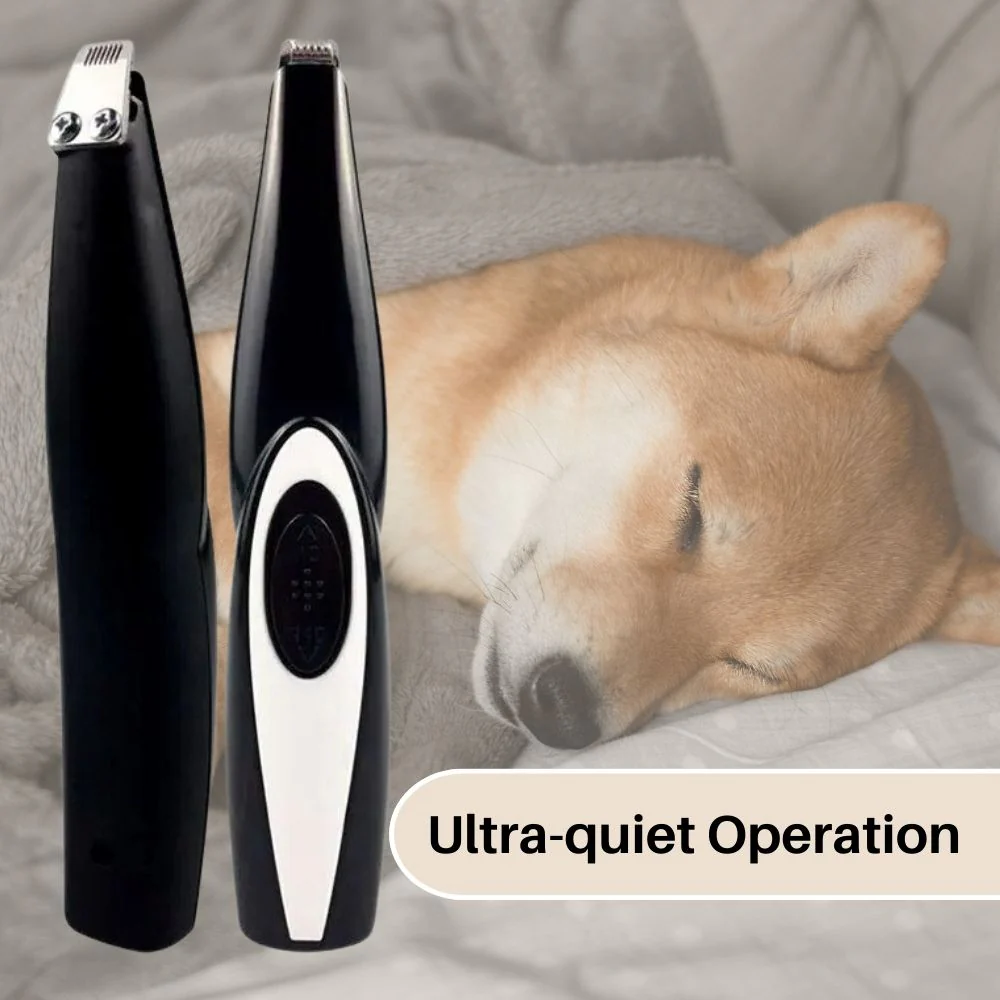 Fluisterstille Huisdier Precisietrimmer | Ergonomisch Ontwerp | Veiligheidsmes | Geruisloze Ervaring | Perfecte Verzorging voor Katten en Honden | Behoud Glanzende Vacht | Eenvoudig in Gebruik | Comfortabele Trimsessie - Image 5