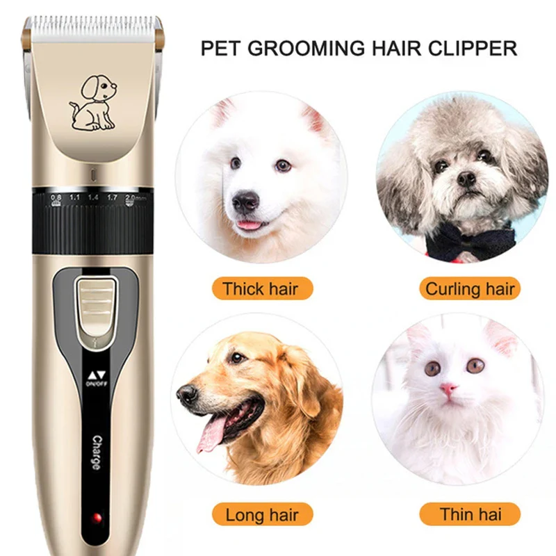 Oplaadbare Professionele Trimmer voor Huisdieren | Geschikt voor Katten en Honden | 5 Snelheden, Keramische Mes, Ultra Stil - Image 2