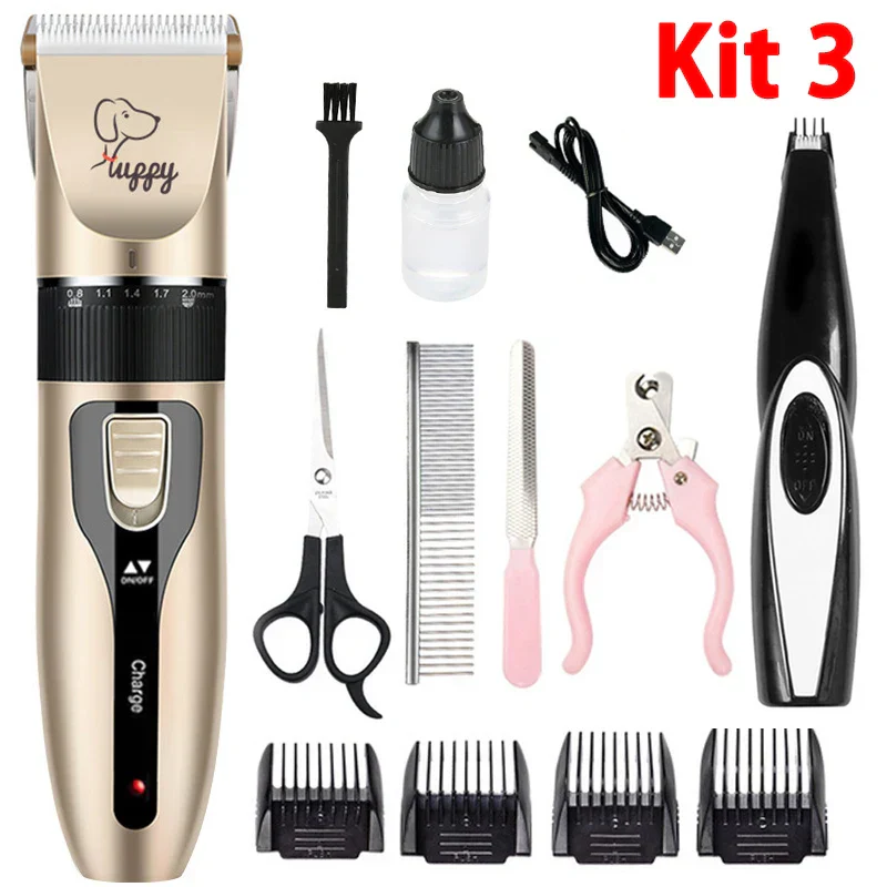 Oplaadbare Professionele Trimmer voor Huisdieren | Geschikt voor Katten en Honden | 5 Snelheden, Keramische Mes, Ultra Stil - Image 9