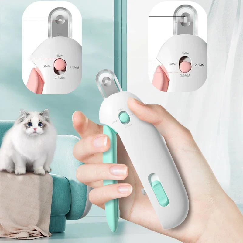Ergonomische Nagelknipper voor Huisdieren met Verstelbare Opening | Veilig en Comfortabel voor Katten en Honden | Inclusief Antislip Handvat - Image 2