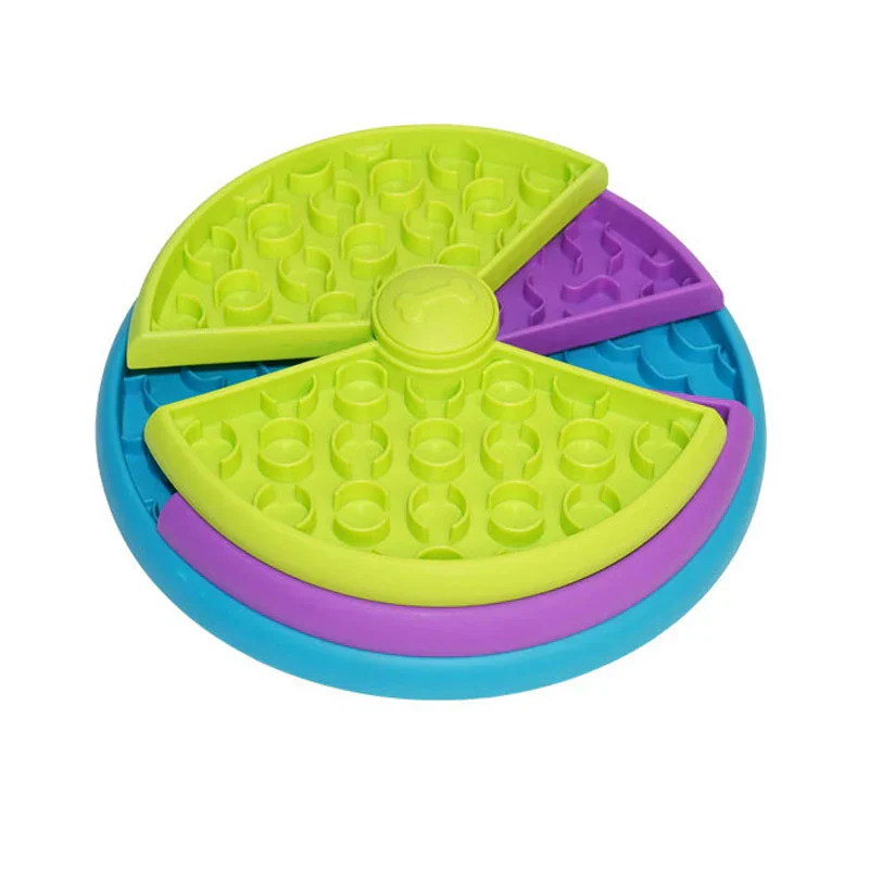 PupIQ Interactieve Voederdispenser | Traint Cognitieve Vaardigheden & Vertraagt Eettempo | Geschikt voor Honden en Katten | Antislip Onderkant